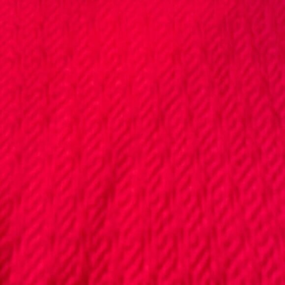 Kim Rogers Women's Small Textured Square Neckline Deep Pink Puckered Fabric Top - Picture 3 of 11